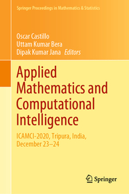 Applied Mathematics and Computational Intelligence: ICAMCI-2020, Tripura, India, December 23?24 Applied Mathematics and Computational Intelligence: ICAMCI-2020, Tripura, India, December 23?24
