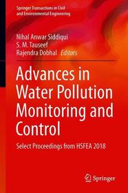 Advances in Water Pollution Monitoring and Control: Select Proceedings from HSFEA 2018