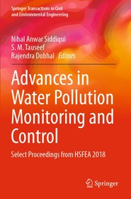 Advances in Water Pollution Monitoring and Control: Select Proceedings from HSFEA 2018