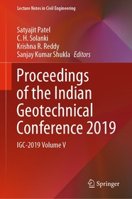 Proceedings of the Indian Geotechnical Conference 2019: IGC-2019 Volume V