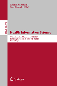 Health Information Science: 14th International Conference, HIS 2025, Bandung, Indonesia, December 2–4, 2025, Proceedings