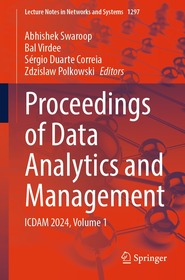 Proceedings of Data Analytics and Management: ICDAM 2024, Volume 1