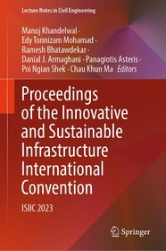 Proceedings of the Innovative and Sustainable Infrastructure International Convention: ISIIC 2023