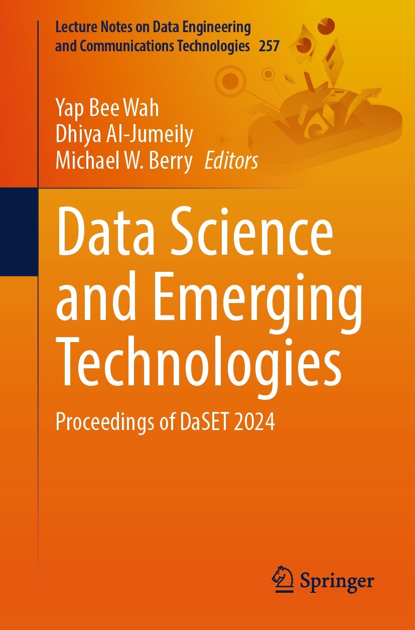 Data Science and Emerging Technologies: Proceedings of DaSET 2024