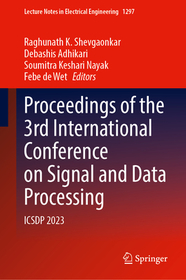 Proceedings of the 3rd International Conference on Signal and Data Processing: ICSDP 2023