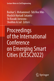 Proceedings of the International Conference on Emerging Smart Cities (ICESC2022) Proceedings of the International Conference on Emerging Smart Cities (ICESC2022)