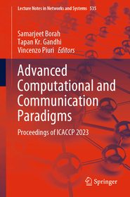 Advanced Computational and Communication Paradigms: Proceedings of ICACCP 2023