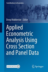 Applied Econometric Analysis Using Cross Section and Panel Data Applied Econometric Analysis Using Cross Section and Panel Data