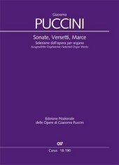 Sonate, Versetti, Marce. Ausgewählte Orgelwerke, Partitur