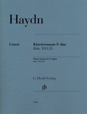 Joseph Haydn - Klaviersonate F-dur Hob. XVI:23: Besetzung: Klavier zu zwei Händen Joseph Haydn - Klaviersonate F-dur Hob. XVI:23: Besetzung: Klavier zu zwei Händen
