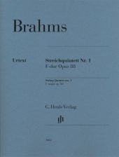 Johannes Brahms - Streichquintett Nr. 1 F-dur op. 88: Besetzung: Streichquintette