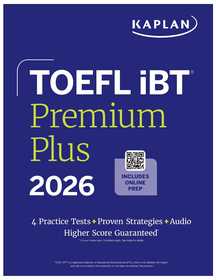 TOEFL  iBT Premium Plus 2026