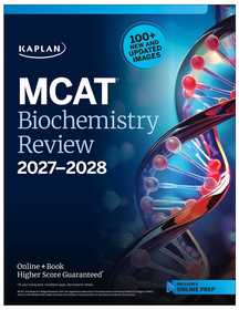 MCAT Biochemistry Review 2027-2028: Online + Book