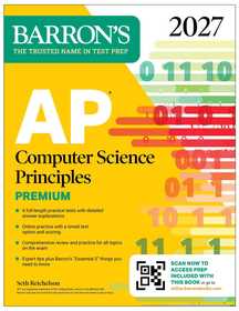 AP Computer Science Principles Premium, 2027:  6 Practice Tests + Comprehensive Review + Online Practice: 6 Practice Tests + Comprehensive Review + Online Practice