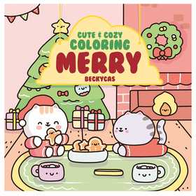 Cute & Cozy Coloring: Merry